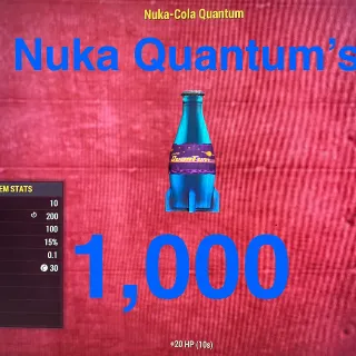 Aid | 1k Nuka quantum’s 