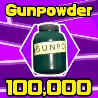 Junk | 100k gunpowder 