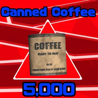 Food | 5k Canned Coffee