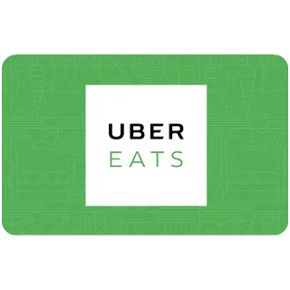 Uber Eats Gift Card 50 USD