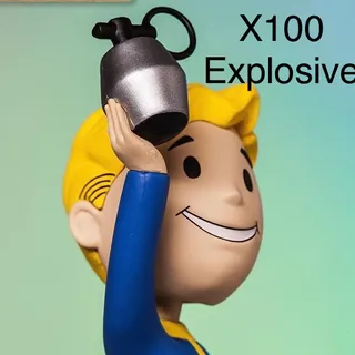 explosive bobble head