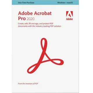  Adobe Acrobat Pro 2020 Key