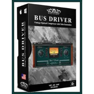 Bus Driver VST (PC) (1 Device, Lifetime) - Nomad Factory Key - GLOBAL