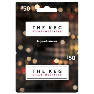 The Keg Steakhouse + Bar $50