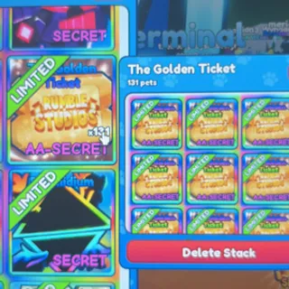 The golden ticketx131