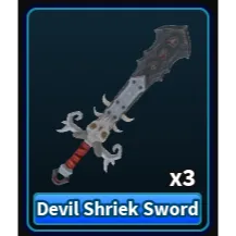 SURVIVE THE SLASHER DEVIL SHRIEK SWORD