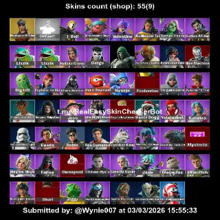 Fortnite STW Inc55 Skins