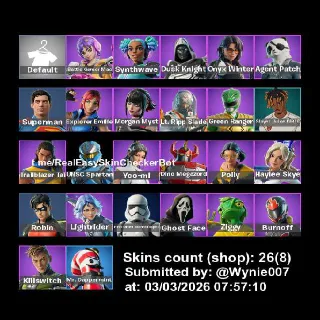 Fortnite 26 Skin Xbox