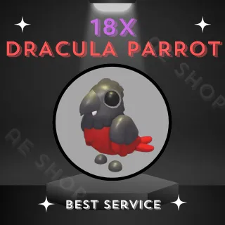 18X DRACULA PARROT