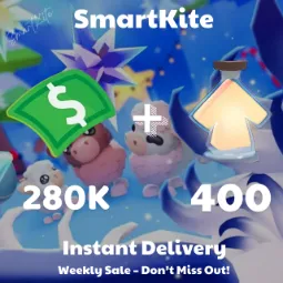 [Adopt Me]  [7% OFF 🏷️]   280K Buck 💸 +  400 Age Up Potion 🧪  +  Full Access 🗝️