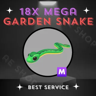 18X MEGA GARDEN SNAKE