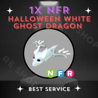 NFR HALLOWEEN WHITE GHOST DRAGON