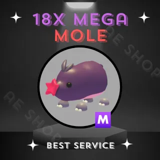 18X MEGA MOLE