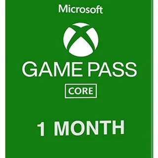 1-Month Xbox Game Pass Core Subscription