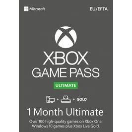 Non Stackable Game pass Ultimate 1 month
