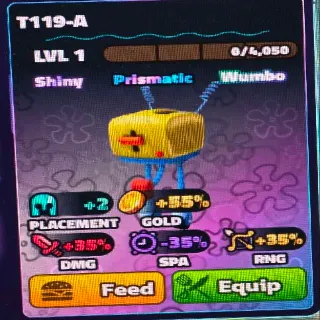 T119-A Pet Shiny Wumbo