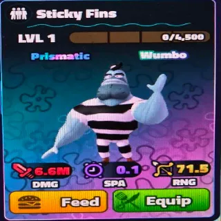Sticky Fins Wumbo