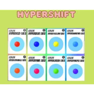 Jailbreak hypershift (2 clean 6 duped)