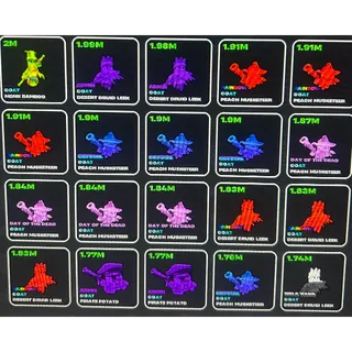 Fruits vs brainrots