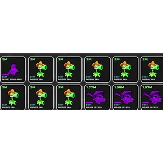 Fruits vs brainrots