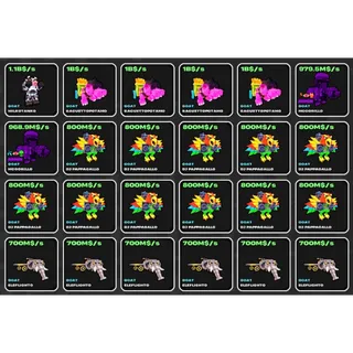 Fruits vs brainrots