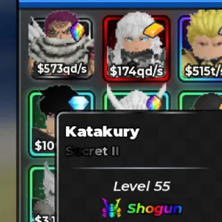 ANIME DICE /KATAKURY SECRET II