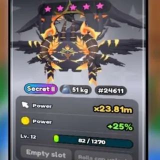 💥NAMELESS DIETY|| 1 IN 1,000,000 SECRET II || TAP SIMULATOR💥