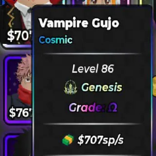 🌌Cosmic Vampire Gujo (🔥LIMITED EDITION)707sp/s