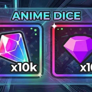 BUNDLE 10K GEMS + 10K TRAITS ANIME DICE