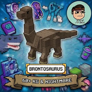 NIGHTMARE BRONTOSAURUS - 60KG+