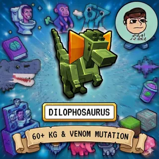 VENOM DILOPHOSAURUS - 60KG+