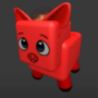 1x Fire Pig | Godly | Pet | MM2 | Murder Mystery 2