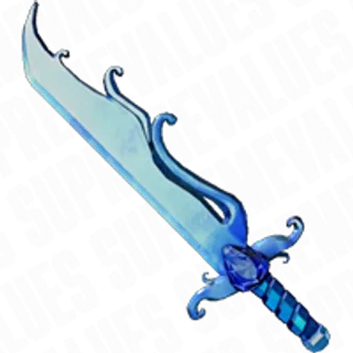 1x Tides | Godly | Knife | MM2 | Murder Mystery 2