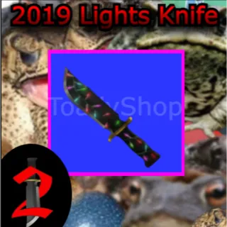 1x 2019 Lights Knife | MM2 | Murder Mystery 2