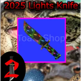 1x 2025 Lights Knife | MM2 | Murder Mystery 2