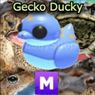 1x Mega Gecko Ducky ~ Adopt Me