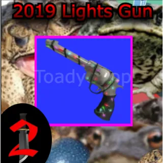 1x 2019 Lights Gun | MM2 | Murder Mystery 2