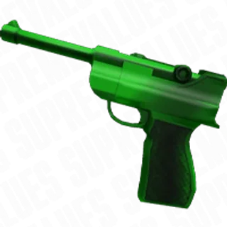 1x Green Luger | Godly | Gun | MM2 | Murder Mystery 2