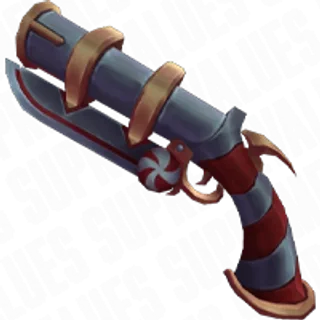 1x Swirly Gun | Godly | Gun | MM2 | Murder Mystery 2