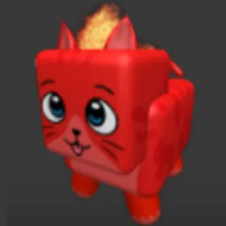 1x Fire Cat | Godly | Pet | MM2 | Murder Mystery 2