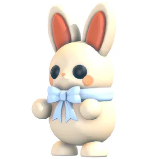 3 Mega White Choccybunny