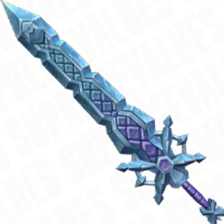 1x Iceflake | Godly | Knife | MM2 | Murder Mystery 2
