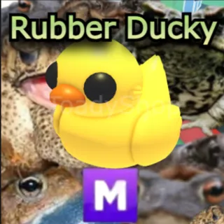 1x Rubber Ducky ~ Mega ~ Adopt Me