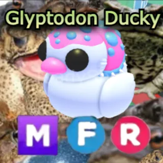 1x MFR Glyptodon Ducky ~ Adopt Me