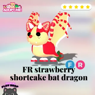 ADOPT ME! 🐾 FR Strawberry Shortcake Bat Dragon