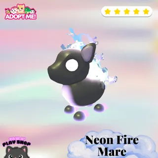 Adopt me! 🐾 Neon Fire Mare