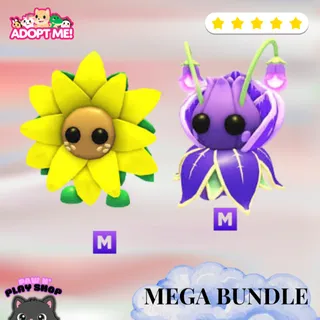 MEGA SUNFLOWER AND MEGA VIOLET FRIEND BUNDLE