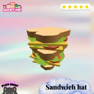 ADOPT ME!  SANDWICH HAT