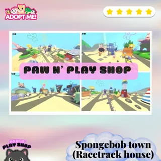 ADOPT ME HOUSE! SPONGEBOB TOWN