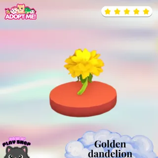 5x golden dandelion (Legendary Food)